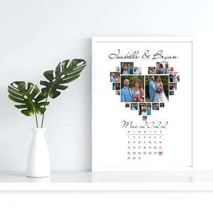 Cadre Souvenir Personnalisé